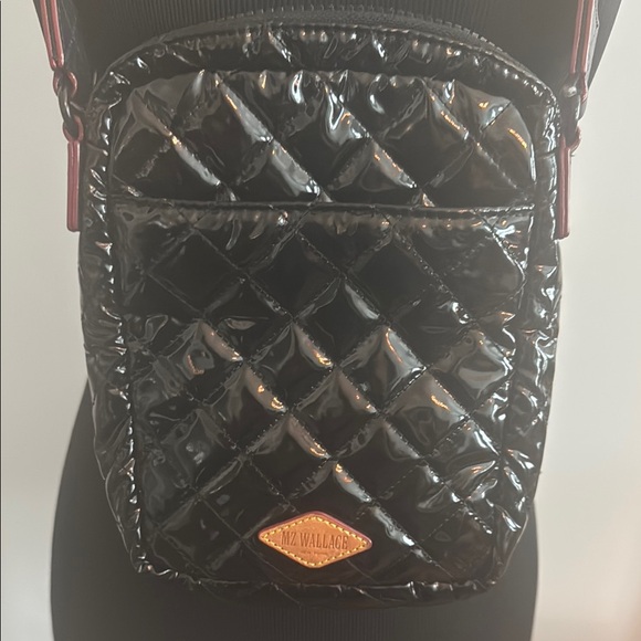 MZ Wallace Black Quilted Crossbody Bag - Picture 2 of 6